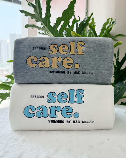 Mac Miller Self Care – Embroidered Shirt