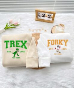 Trex and Forky (Toy Story) – Embroidered Shirt