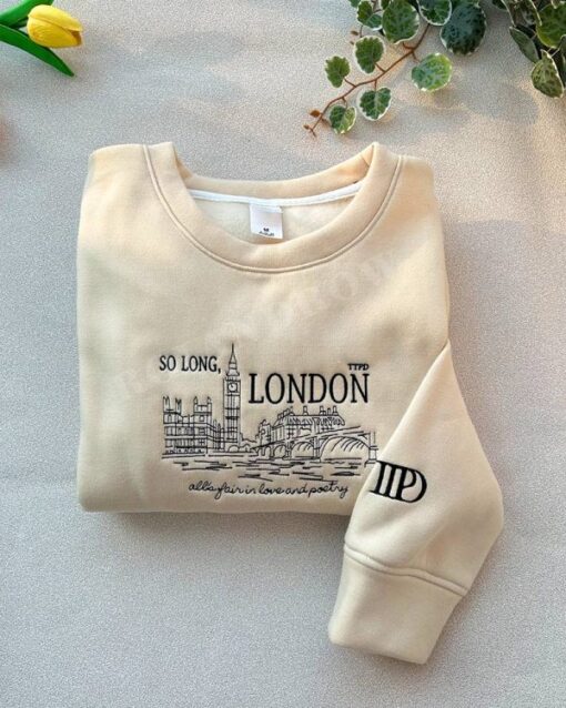 TTPD So Long, London – Embroidered Shirt