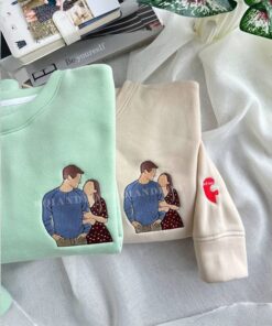 Lovebirds (Custom order) – Embroidered Shirt