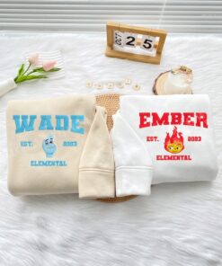 Elemental  Ember and Wade (Ver 2) – Embroidered Shirt