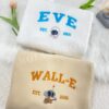 Wall-E & EVE (Ver 2)  – Embroidered Shirt